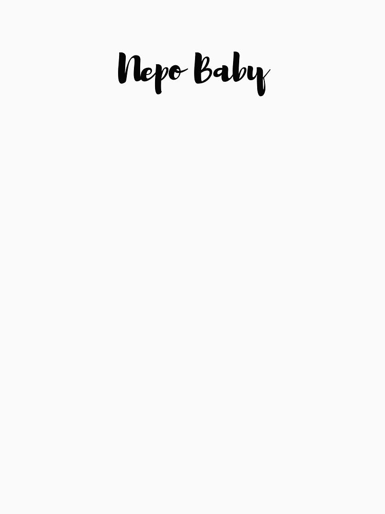 funny Nepo Baby design by Stickers  Designer