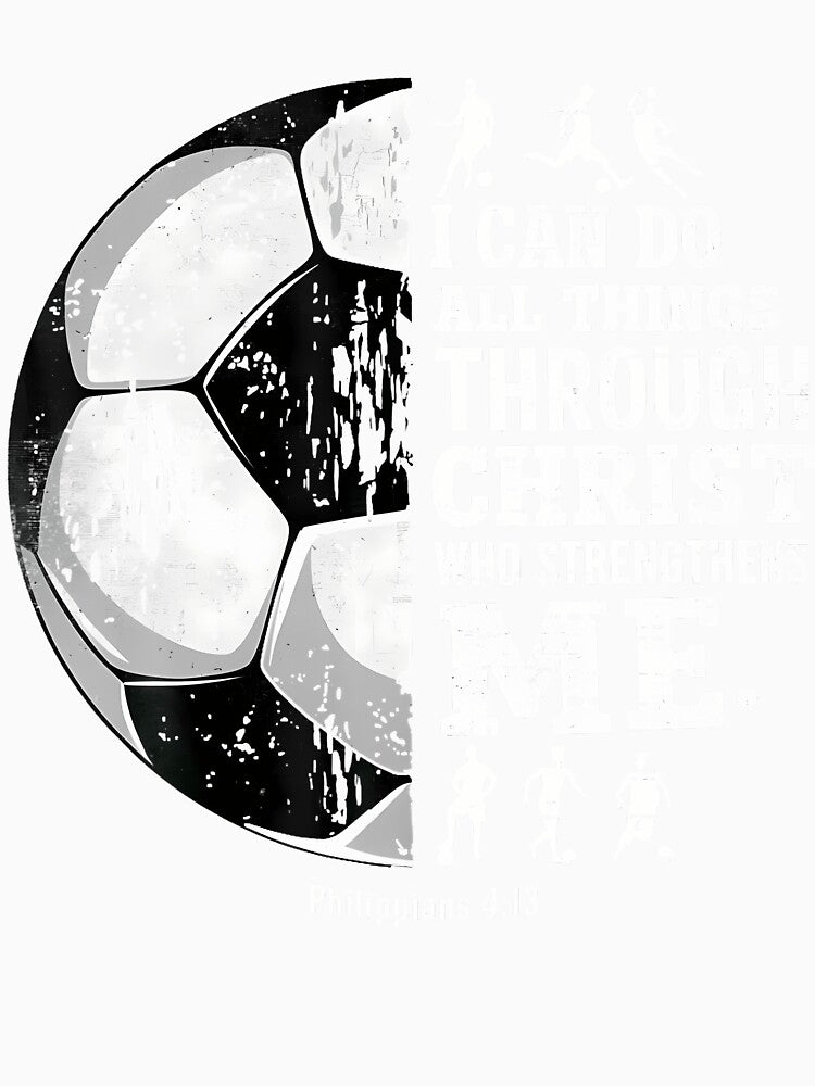 Christian Soccer I Can Do All Things Religious Faith by ArleneJene