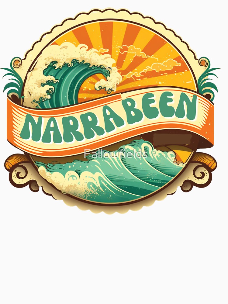 Narrabeen Beach Retro by Fallowfields