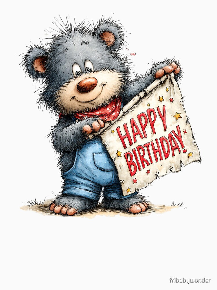 Happy birthday from this bear! by fribabywonder