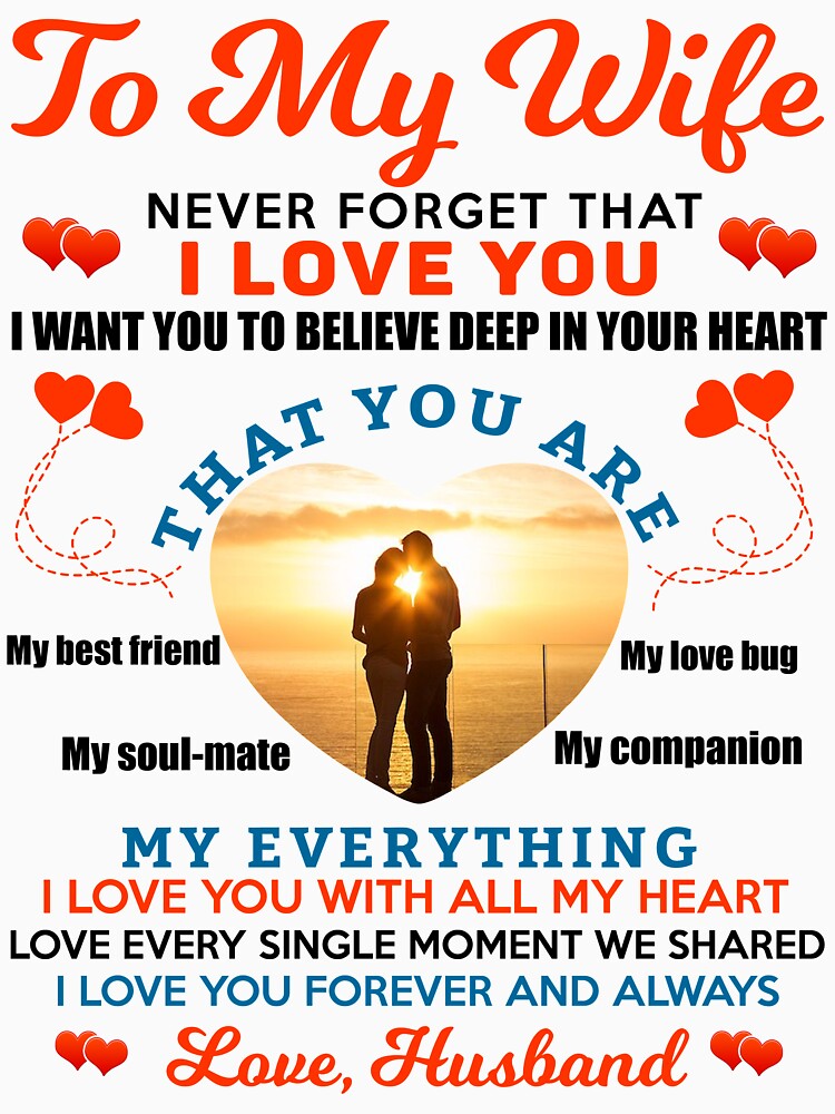 To My Gorgeous Wife Gifts Wedding Anniversary Gifts for Wife, Beautiful Gifts For Wife From Husband by IonelHm