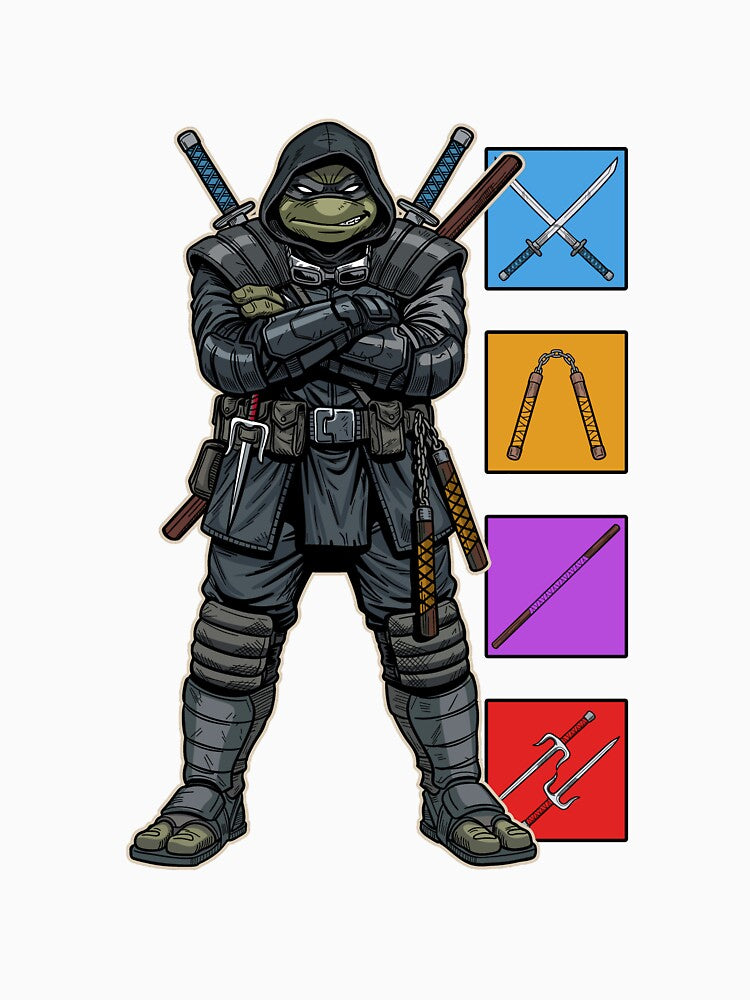 Ronin the Turtle by TheBearBrained