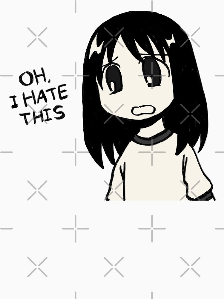 I draw oh i hate this osaka manga panel / funny azumanga daioh meme by RansRoom