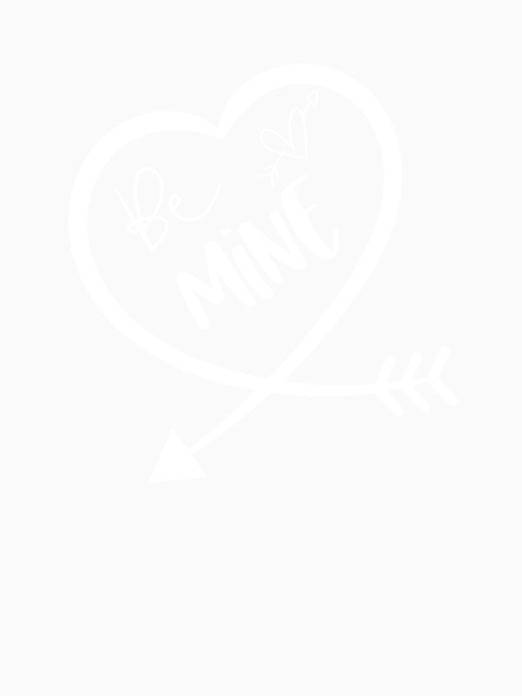 Valentine For Women Rustic Be Mine With Heart & Arrow by Sapphire Star
