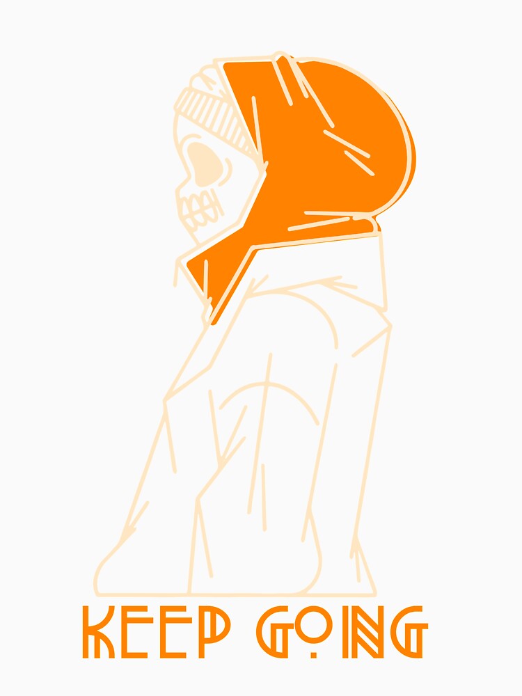 Keep Going by Meatredbubble