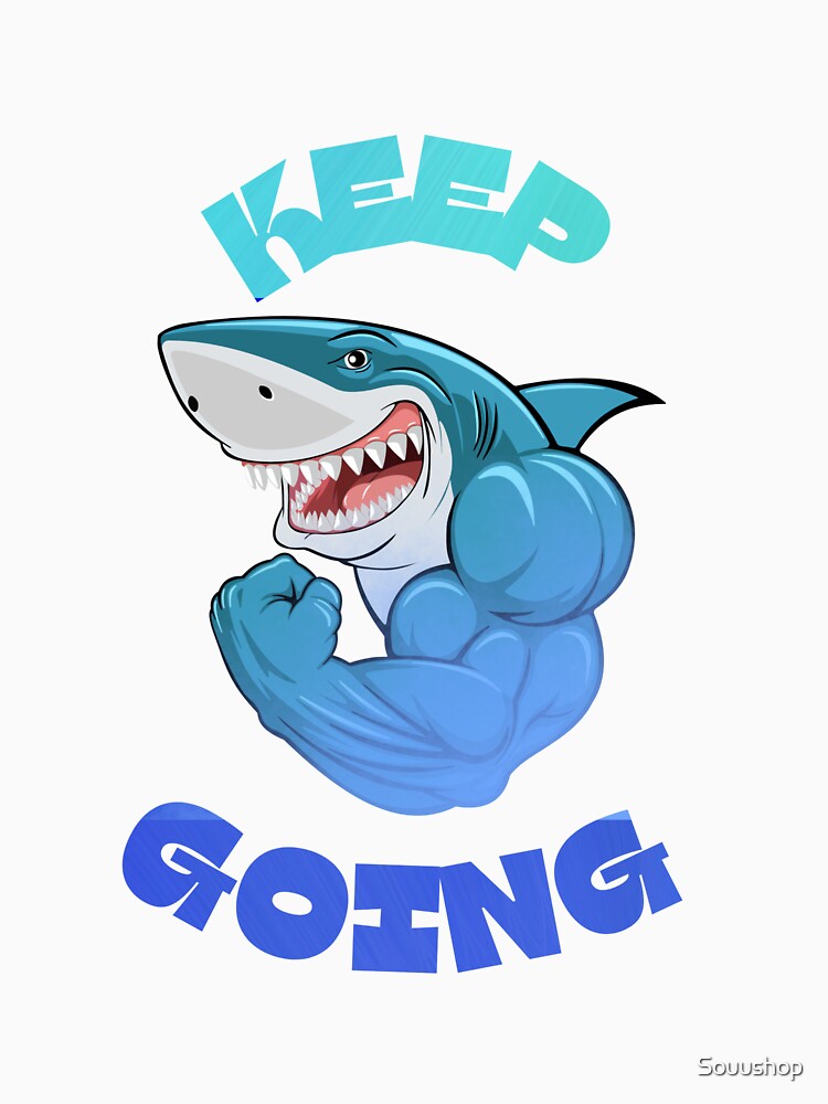 Shark keep going by Souushop