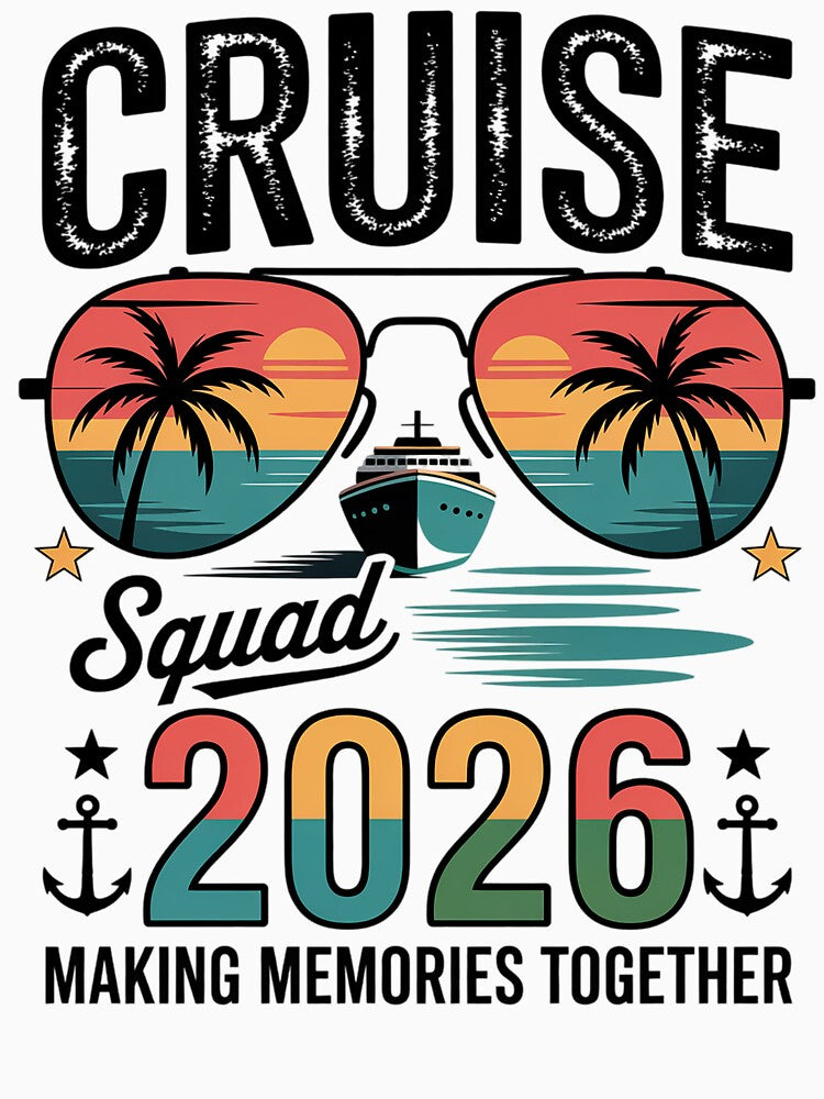 Cruise Squad 2026 Family Cruise Matching Summer Vacation by MaryoKing
