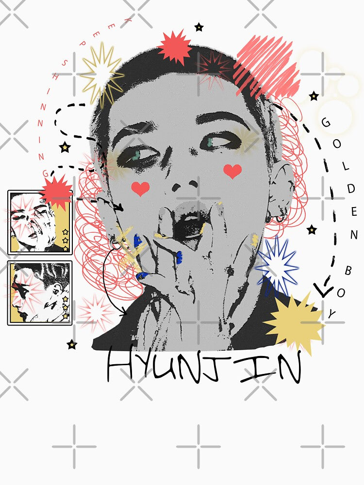 stray kids hyunjin skz kpop by delllsdesigns