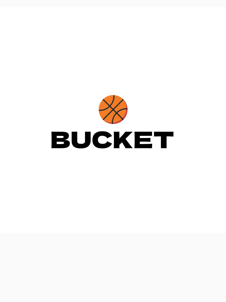 BUCKET – Basketball Tee | Uncle Jichuan by Uncle-Jichuan