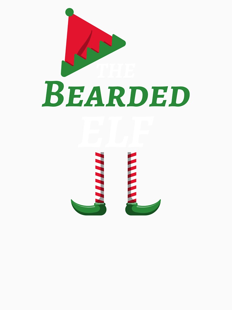 The Bearded Elf matching family Christmas by HolidayTees
