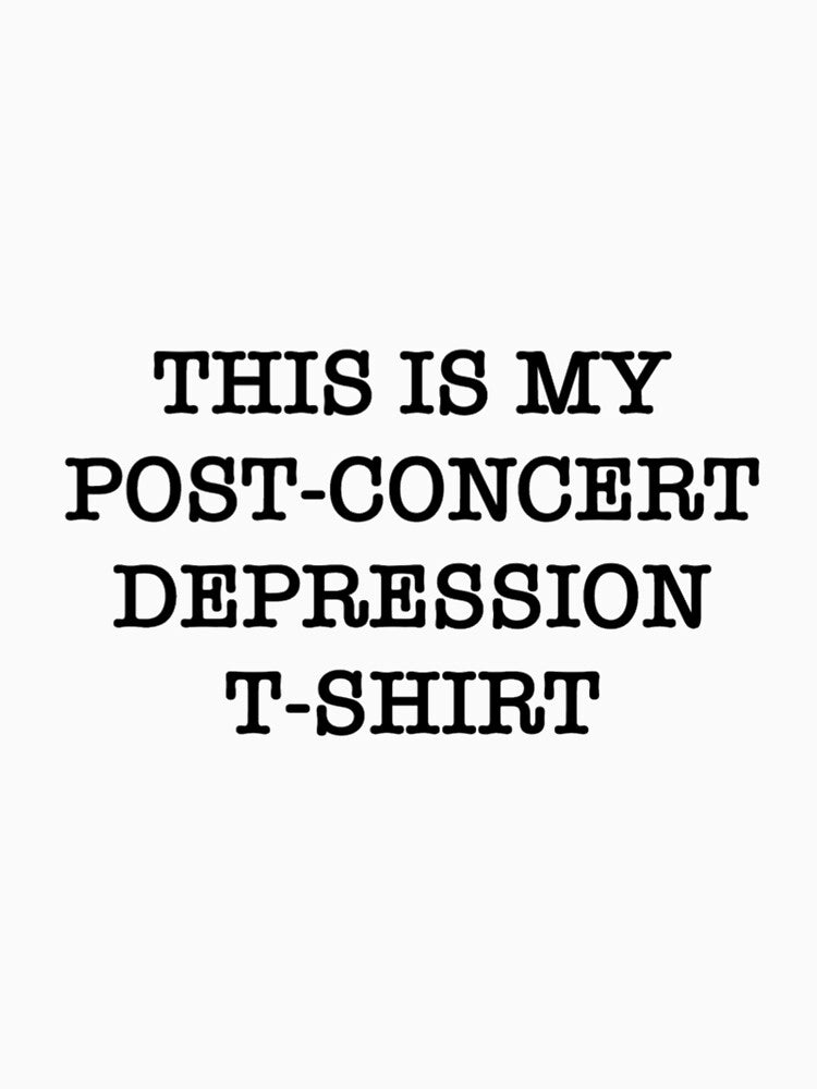 Post concert depression by Maiaaltamiraa