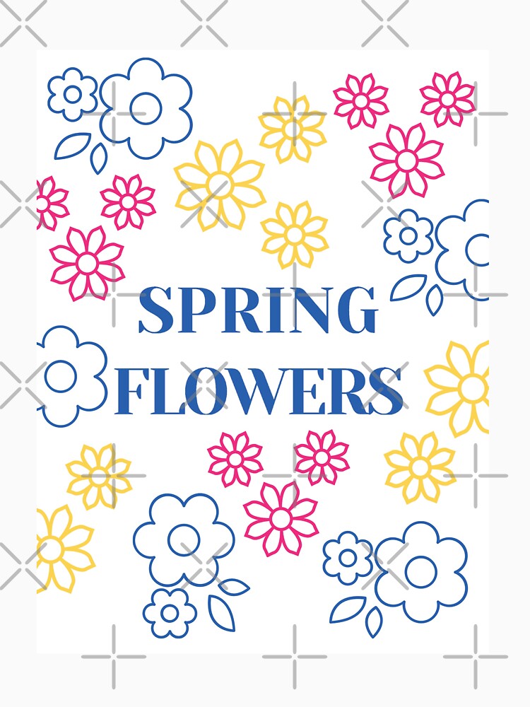 Spring Flowers print by BJG1966