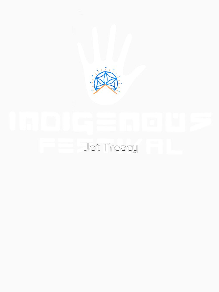 Indigenous Festival (White) by Jet Treacy