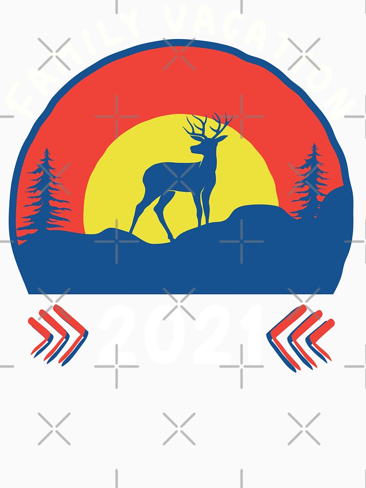 Family Vacation 2021, Mountains and camping, Family Trip by MyPrintCharming