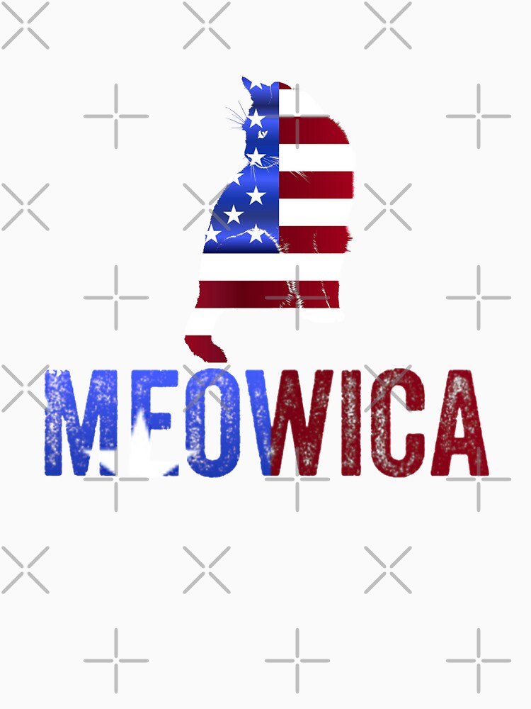 Meowica Happy Fourth Of July Independence Day by UncleStuScience
