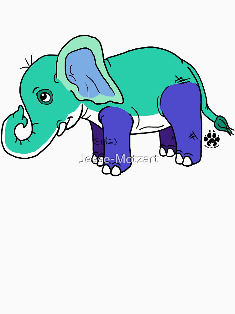 Gay Elephant by Jesse-Motzart