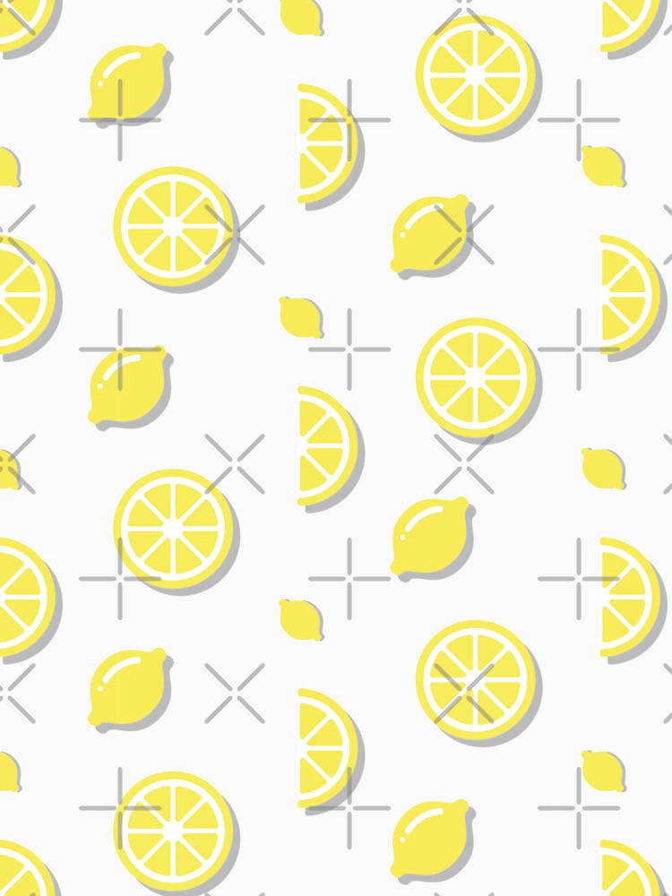 Lemon Pattern (Pink BG) by FilipeFerreira