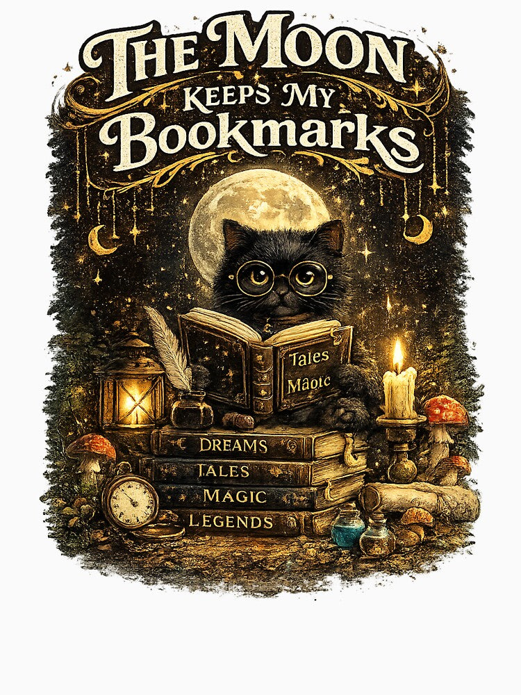 The Moon Keeps My Bookmarks by KADHomes