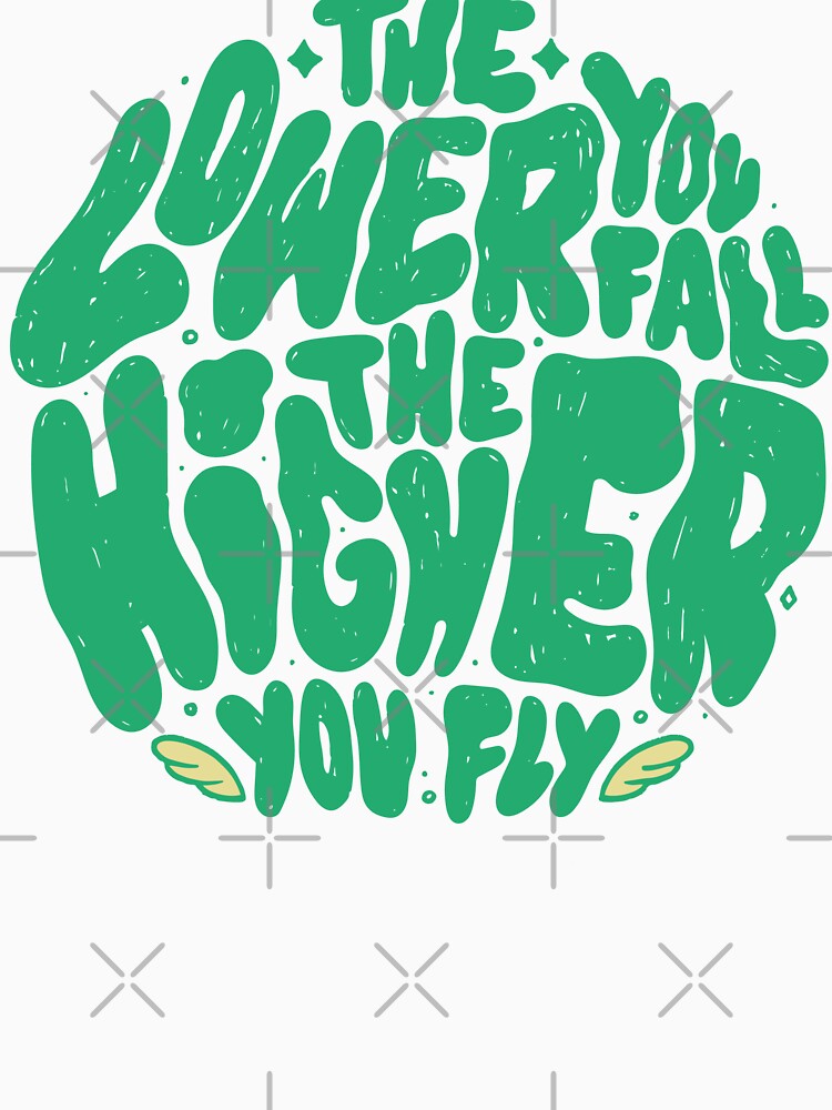 Motivation The Lower You Fall The Higher You Fly, Motivational Quote by Heddar Badreddine