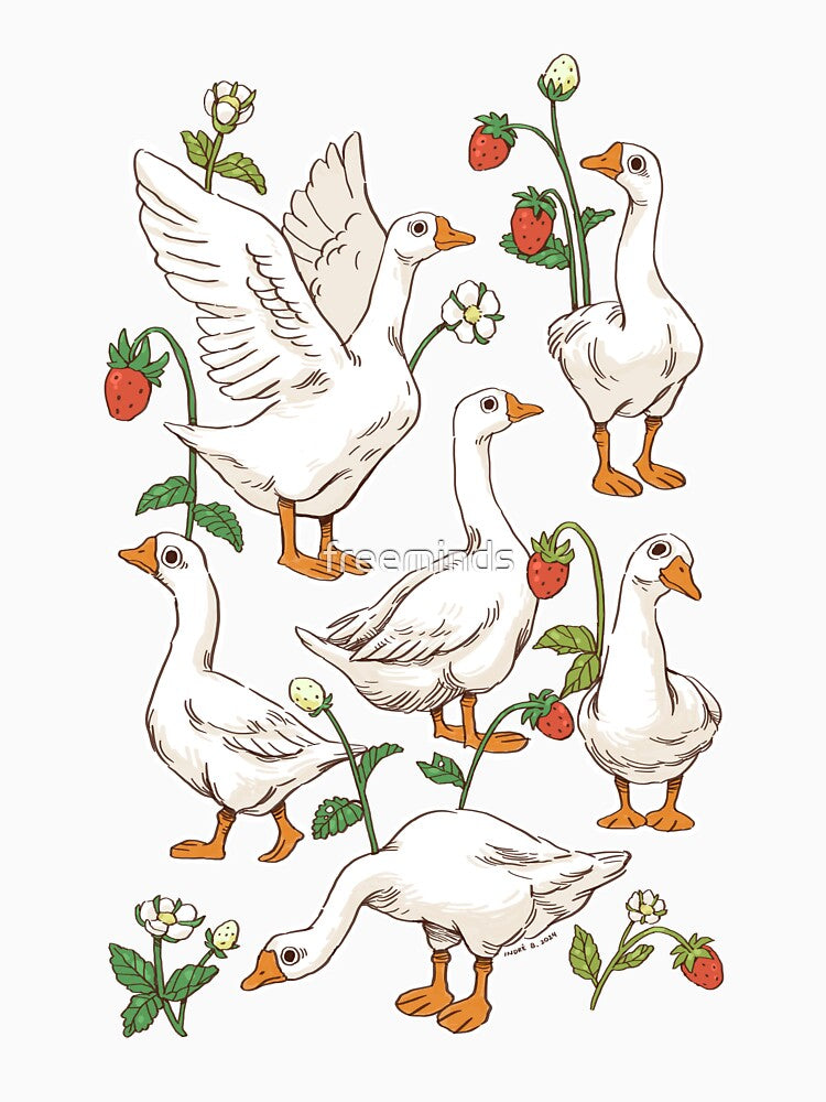 Silly geese by freeminds