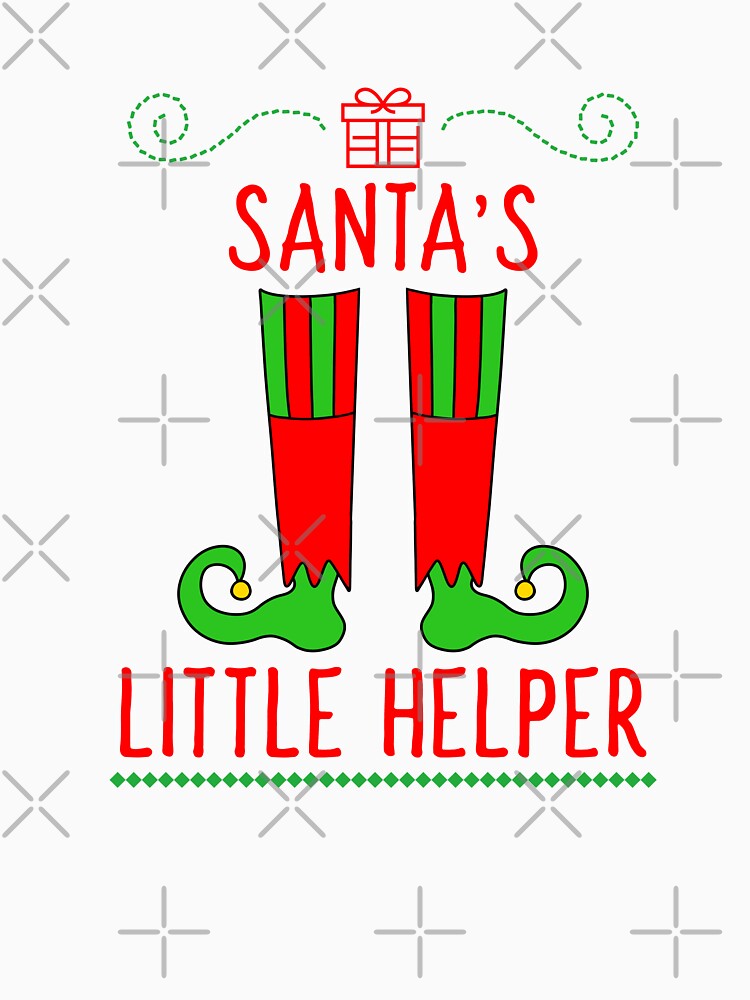 Elf Matching Santas Helper by Sartoris Art