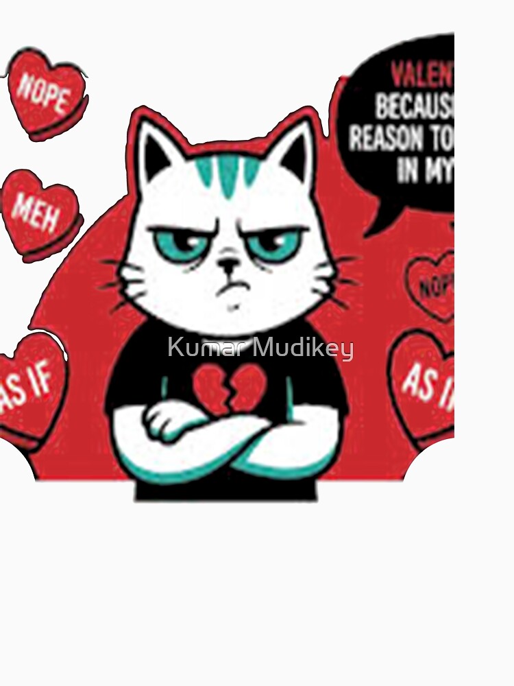 cute animals valentine cat valentine self love by  Mudikeys