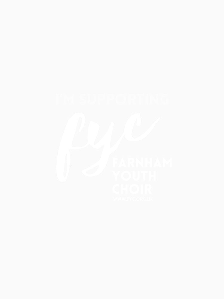 I'm supporting Farnham Youth Choir in white by FarnhamYouthChr