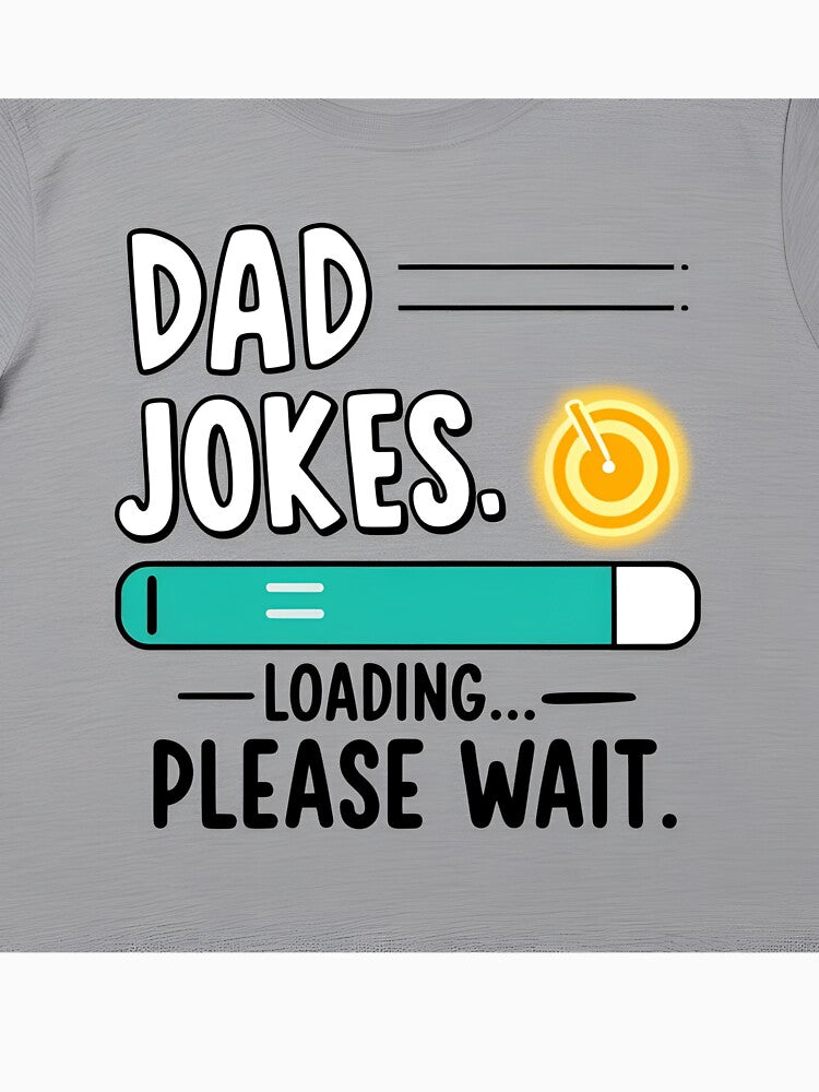 Dad Jokes in Progress | Cool Dad Shirt by azersan