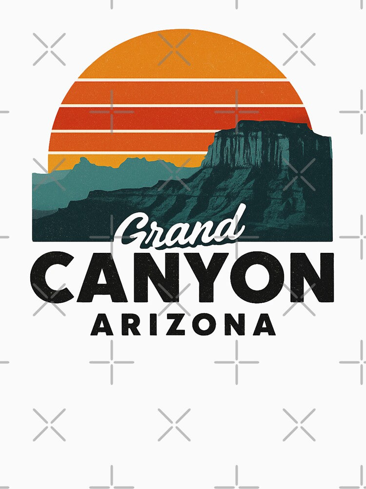 Vintage Grand Canyon Travel Badge by Blurbean