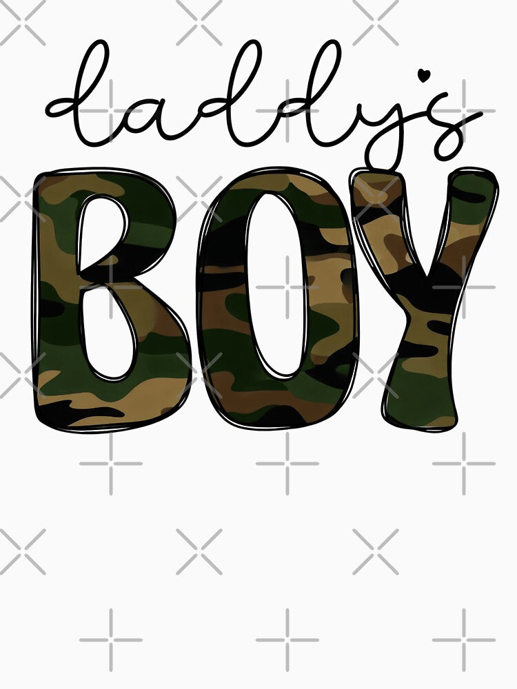 Camo Daddy's Boy Daddy's Boy Father's For New Dad by XuanhieuBp