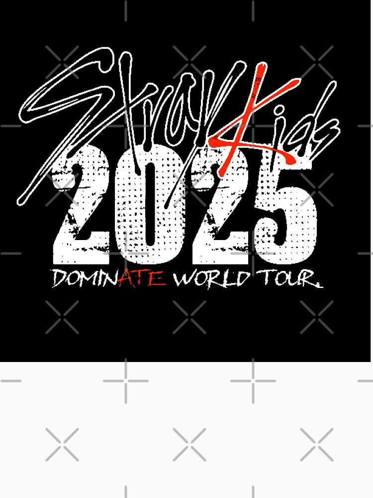 Stray Kids 2025 DOMINATE WORLD TOUR concert tour t-shirts SKZ KPOP fan dad mum by Kpop-Noona