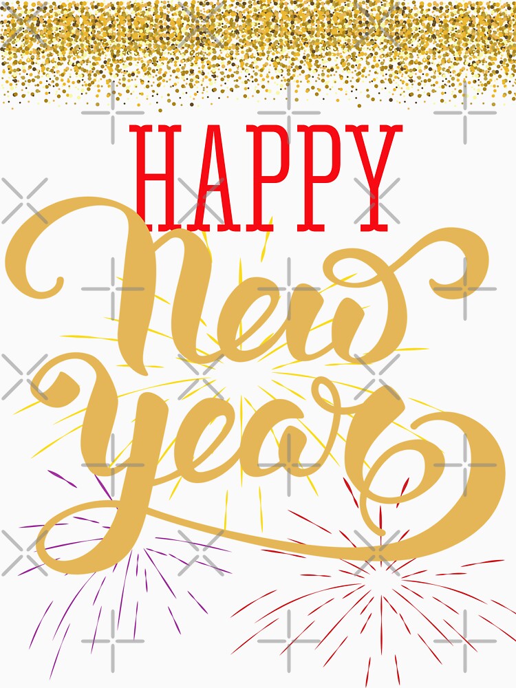 BEAUTIFUL HAPPY NEW YEAR GOLD FESTIVE by Rpgpbp