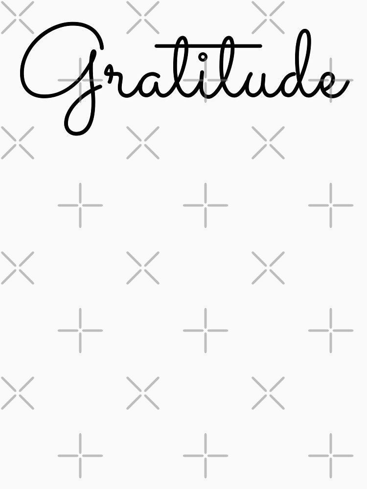An Attitude of Gratitude text design by GraphicDream