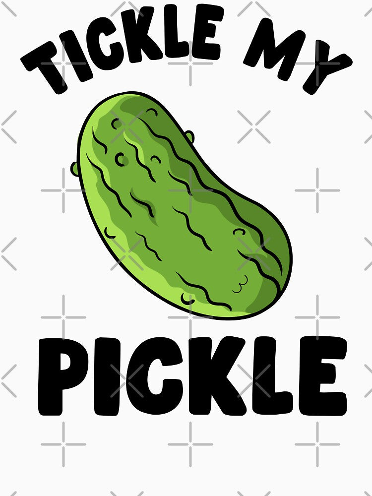 Funny Couple Matching Pickle Designs - Tickle My Pickle Gifts for Men and Women, Perfect for Valentine by GFelizNav