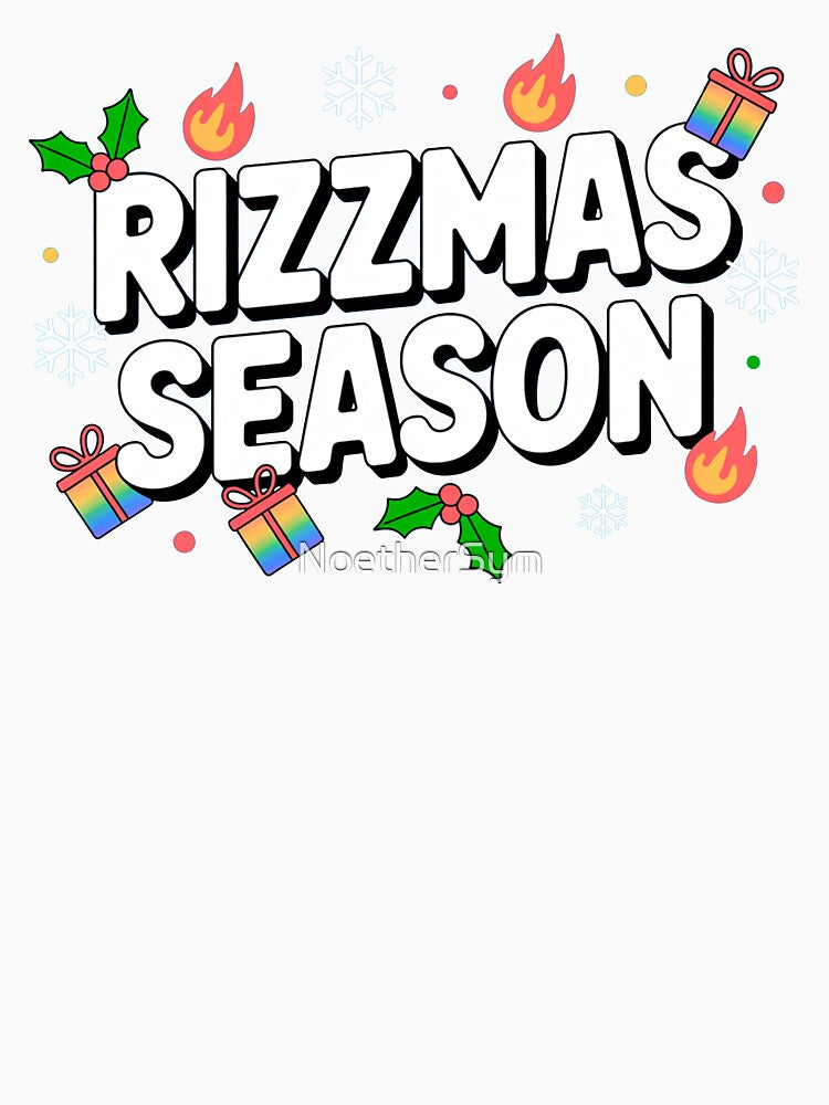 Rizzmas season, funny Gen Z and gen Alpha Christmas by NoetherSym