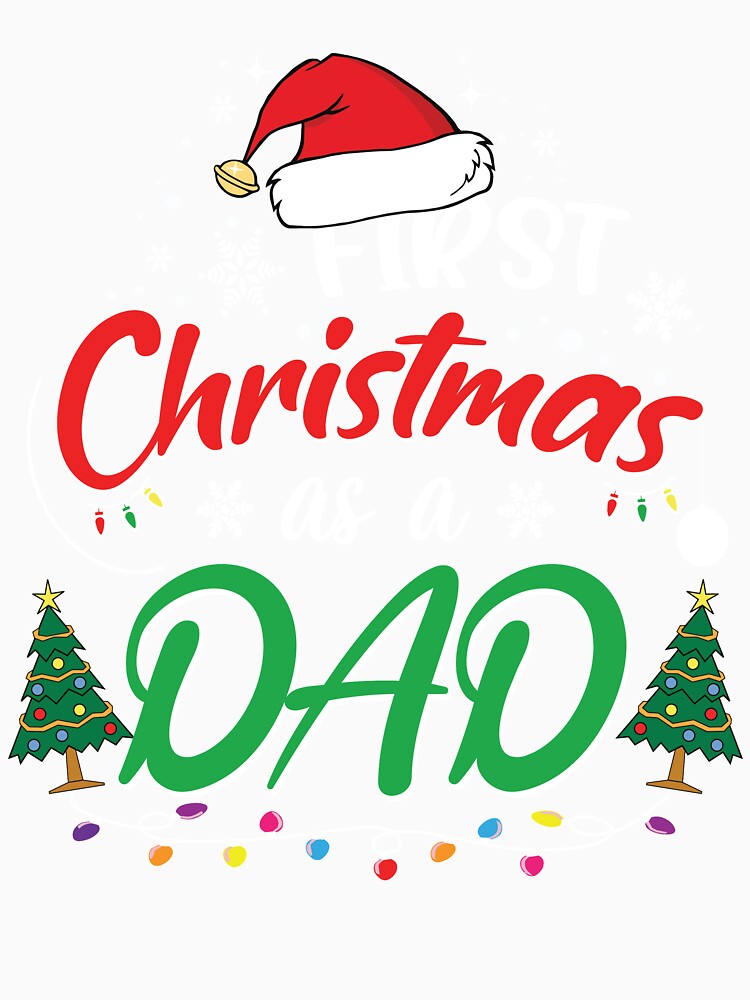 First Christmas as a Dad Funny 1st Christmas Gifts for New Dad Daddy by clothesy7