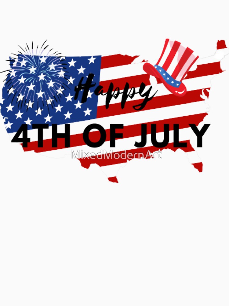 Happy 4th of July by MixedModernArt