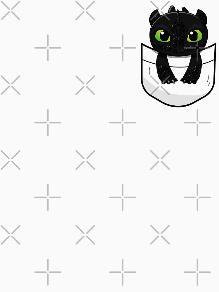 Toothless in Pocket - How To Train Your Dragon by Necronder