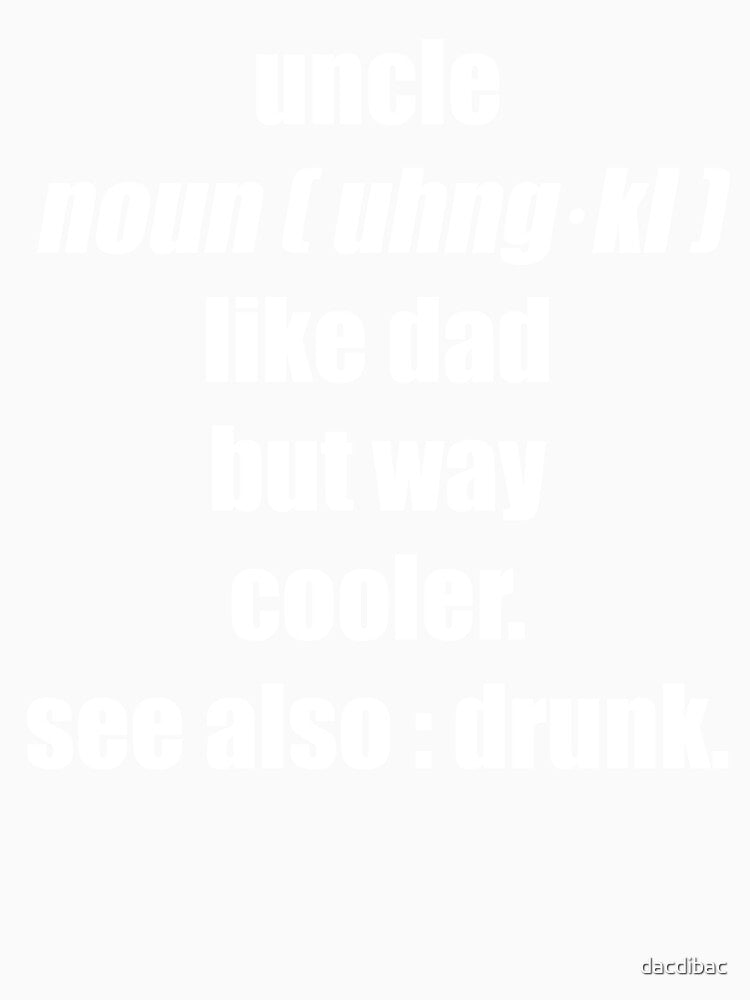 Definition Of Uncle by dacdibac