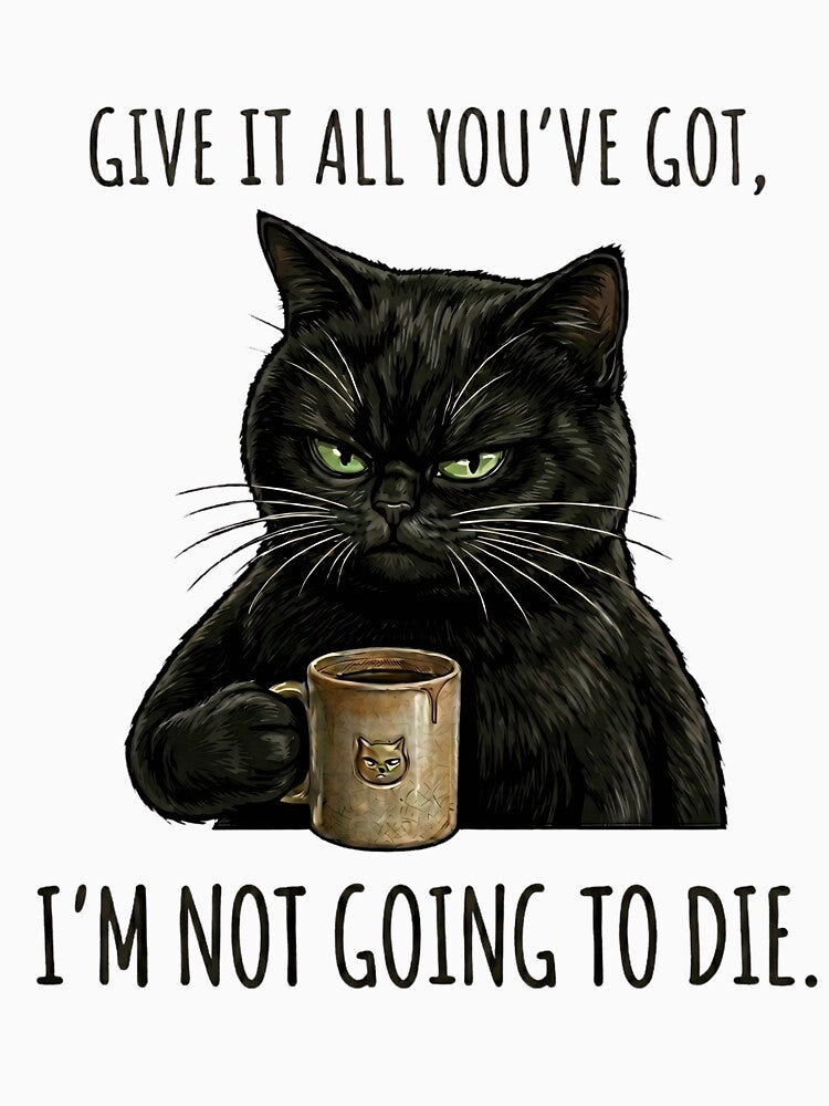 Give It All Youve Got Cat Humor by masakiworks