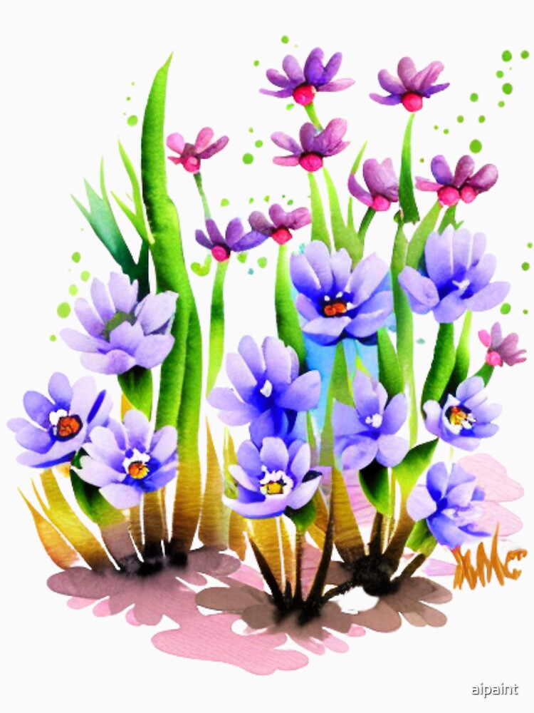 spring flowers ai by aipaint