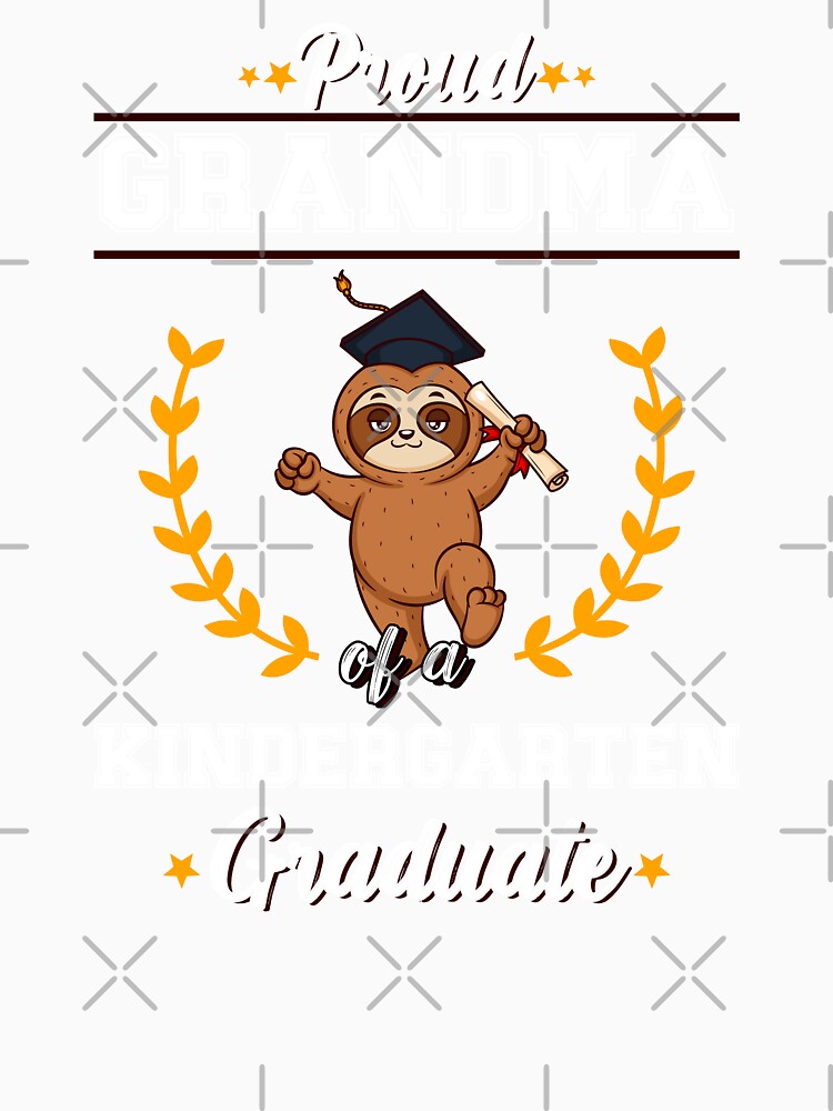 Proud Grandma Kindergarten Graduate Graduation by anziehend