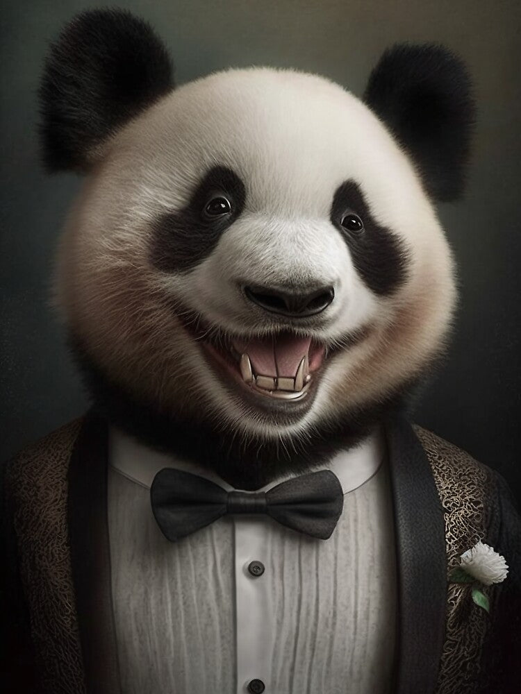 Laughing Panda by TylerBurst