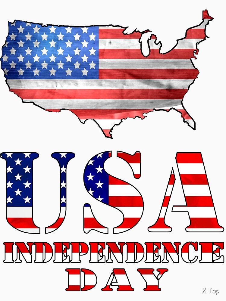 INDEPENDENCE DAY T-shirt by X Top