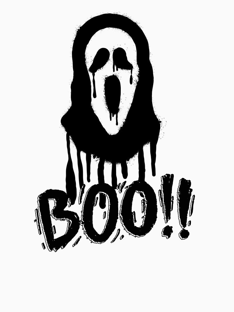 Booh! Cute Spooky Ghost | Ghostcore Aesthetic Design by AeraArts