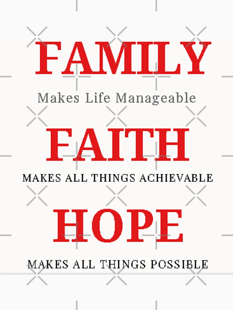 Faith, Family and Hope is my magic pill... by Chris Purdy