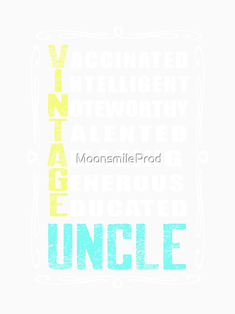 Vintage Acronym Retiring Uncle by MoonsmileProd