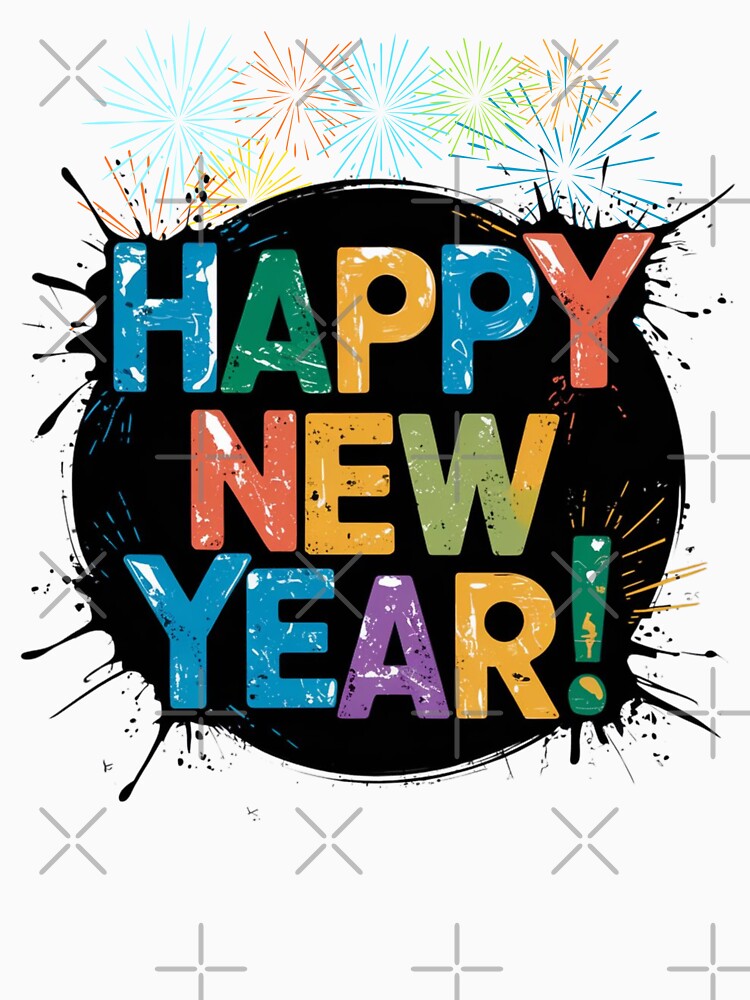 Happy New Year 2025 New Year Party by R&BApparel