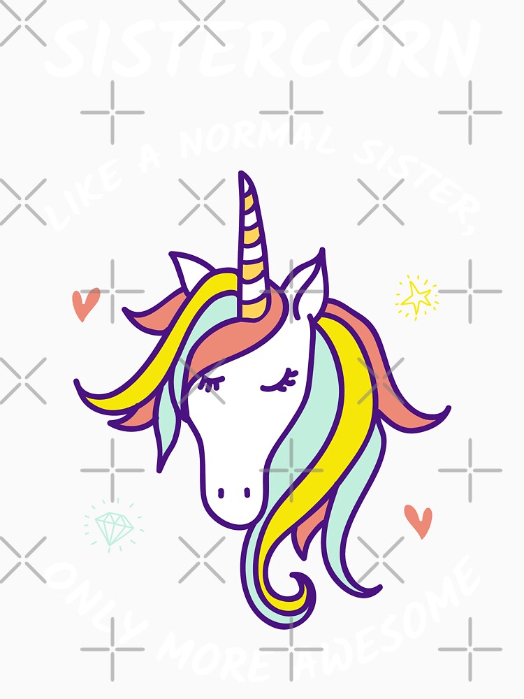 Sistercorn III - Awesome Sister Unicorn by Lemon Pepper