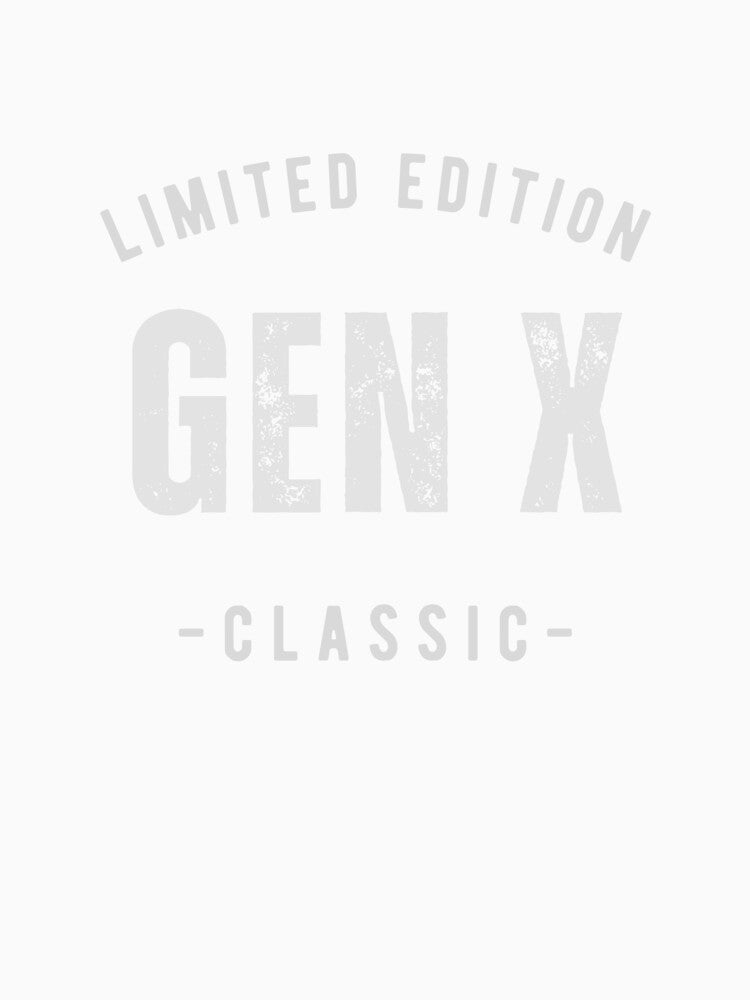 Gen X Classic T-Shirt by scburns